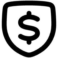 Security Shield Icon from Plump Remix Set