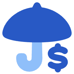 Security Umbrella Icon from Plump Flat Set