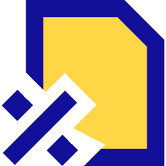 Statistics Report Icon from Sharp Pop Set