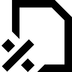 Statistics Report Icon from Sharp Remix Set