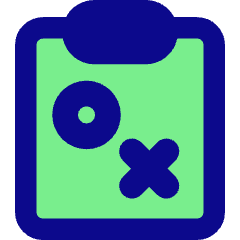 Strategy Tasks Icon from Core Pop Set