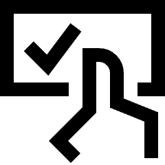 Subscription Model Icon from Sharp Line Set