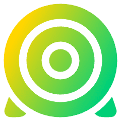 Target 2 Icon from Plump Gradient Set