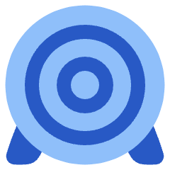 Target 2 Icon from Plump Flat Set