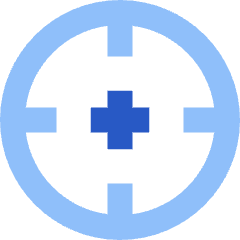 Target 3 Icon from Sharp Flat Set