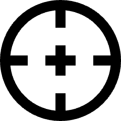 Target 3 Icon from Sharp Line Set