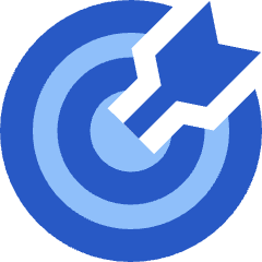 Target Icon from Sharp Flat Set