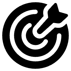 Target Icon from Plump Solid Set