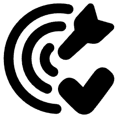 Target Check Icon from Plump Remix Set