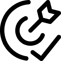 Target Check Icon from Core Line Set