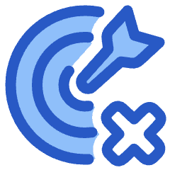 Target Cross Icon from Plump Duo Set