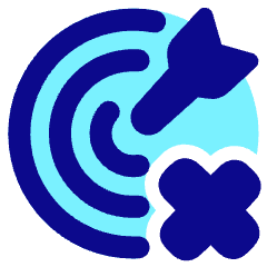Target Cross Icon from Plump Pop Set