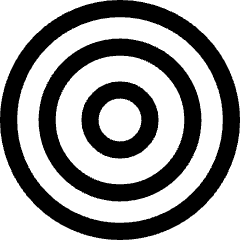 Target No Arrow Icon from Core Line Set