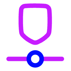 Timeline Roadmap Horizontal Icon from Plump Neon Set