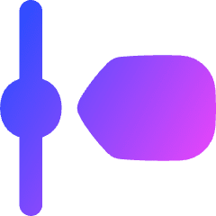 Timeline Roadmap Vertical Icon from Flex Gradient Set