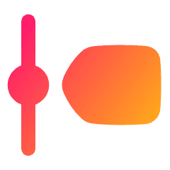 Timeline Roadmap Vertical Icon from Plump Gradient Set