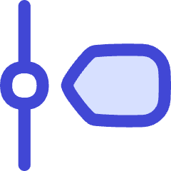 Timeline Roadmap Vertical Icon from Flex Duo Set