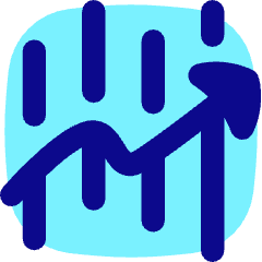Trading Graph Icon from Flex Pop Set