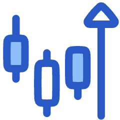 Trading Pattern Up Icon from Plump Duo Set