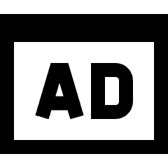 Web Advertising Icon from Sharp Solid Set