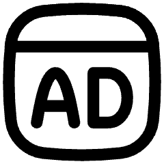 Web Advertising Icon from Flex Line Set