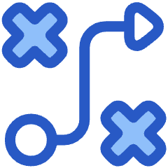 Workflow Arrow Strategy Tactic Plan Icon from Plump Duo Set