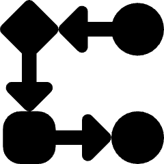 Workflow Icon from Core Solid Set