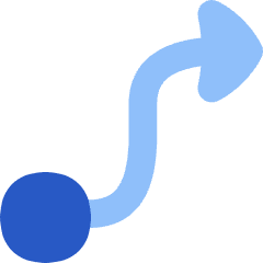 Workflow Project Arrow Icon from Flex Flat Set