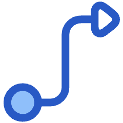 Workflow Project Arrow Icon from Plump Duo Set