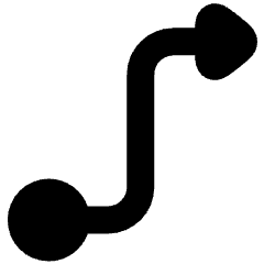 Workflow Project Arrow Icon from Plump Solid Set