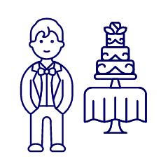 Groom Wedding 1 Illustration from UX Line Set