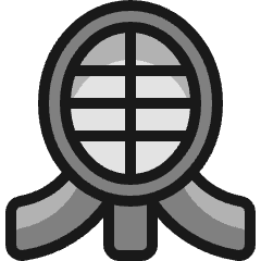 Martial Arts Helmet Icon from Ultimate Colors Set