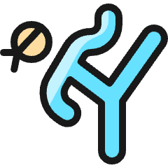 Martial Arts Karate Icon from Ultimate Colors Set