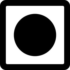 Mask Circle Icon from Ultimate Bold Set