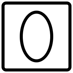 Mask Oval Icon from Ultimate Light Set