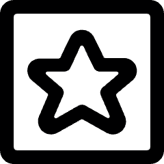 Mask Star Alternate Icon from Ultimate Bold Set