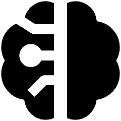 Artificial Brain Fill Icon from Outlined Fill - Material Pro Set