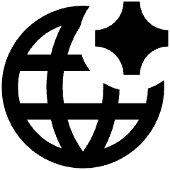 Ai Spark Internet Icon from Outlined Line - Streamline Material Set