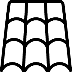 Material Tile Roof Icon from Ultimate Light Set