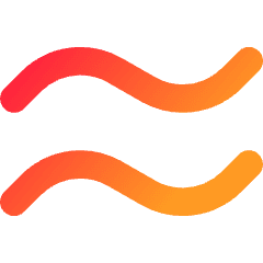 Approximately Equal To Symbol Icon from Core Gradient Set