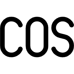 Cos Math Symbol Icon from Ultimate Regular Set