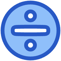 Division Circle Icon from Plump Duo Set