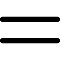 Equal Sign Icon from Core Remix Set
