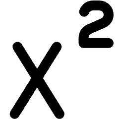Exponential 2 Icon from Ultimate Bold Set