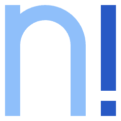 Factorial Icon from Sharp Flat Set