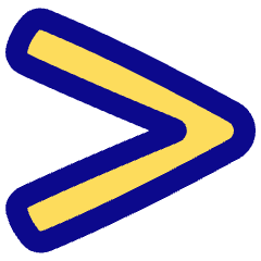Greater Than Sign Icon from Plump Pop Set