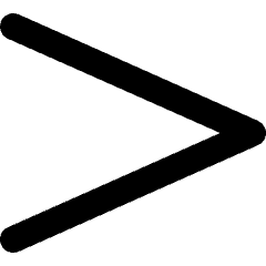 Greater Than Sign Icon from Micro Line Set