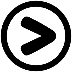 Greater Than Sign Circle Icon from Plump Remix Set