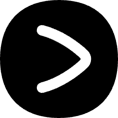 Greater Than Sign Circle Icon from Flex Solid Set