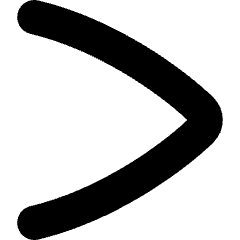 Greater Than Sign Icon from Flex Solid Set